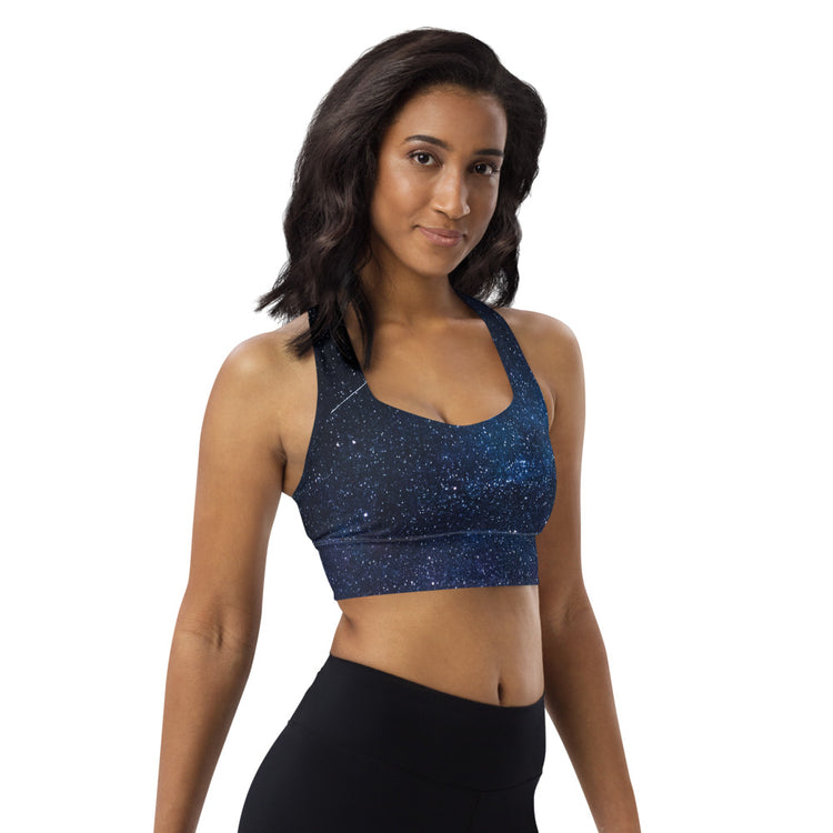 Shooting Star Longline Sports Bra