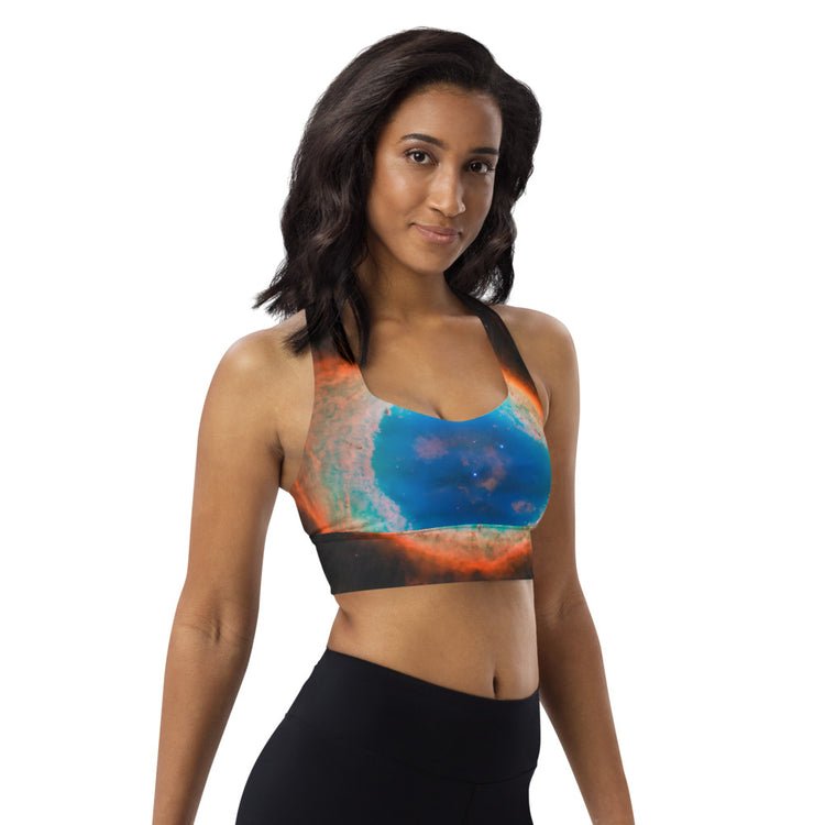 Electric Longline Sports Bra