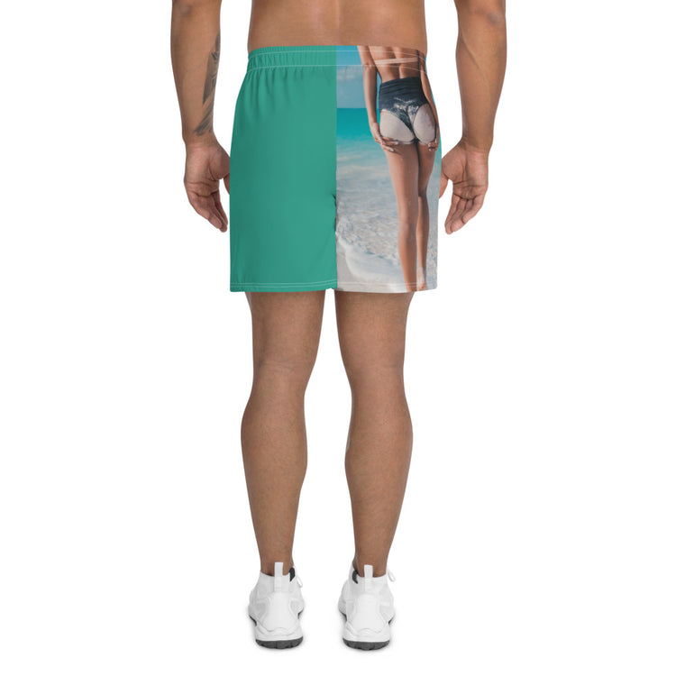 Cheeky Dude Men's Athletic Long Shorts