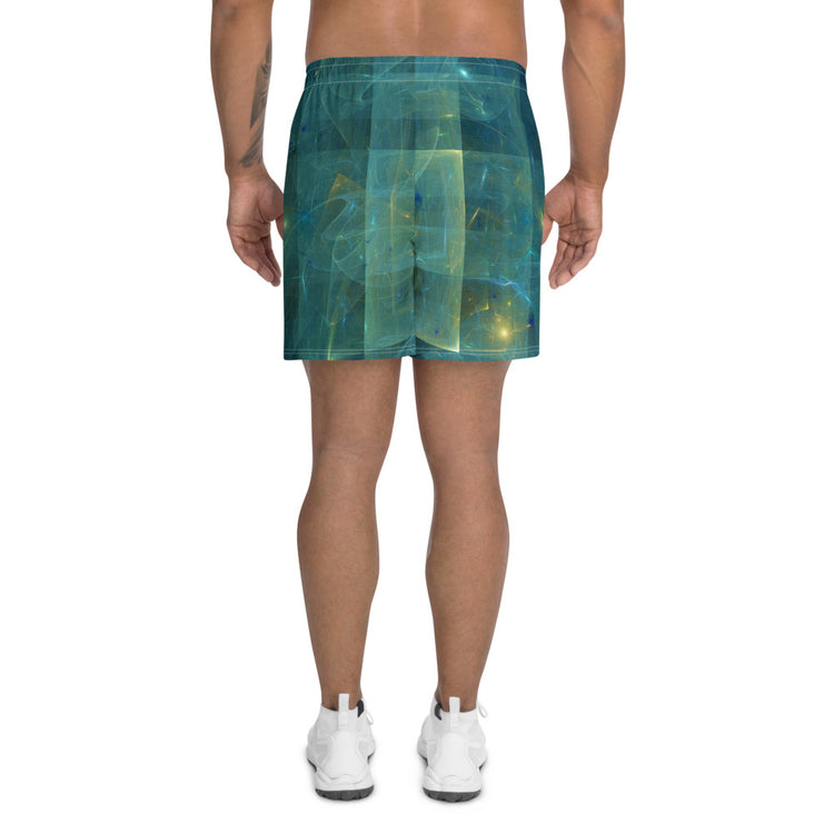 Flying Saucer Men's Athletic Long Shorts