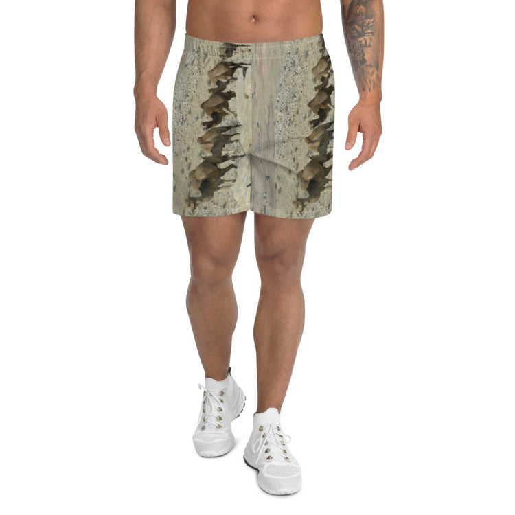 The Rollercoaster Men's Athletic Long Shorts