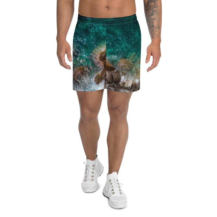 Ametrine Men's Athletic Long Shorts