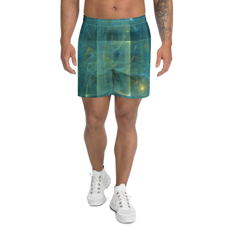 Flying Saucer Men's Athletic Long Shorts