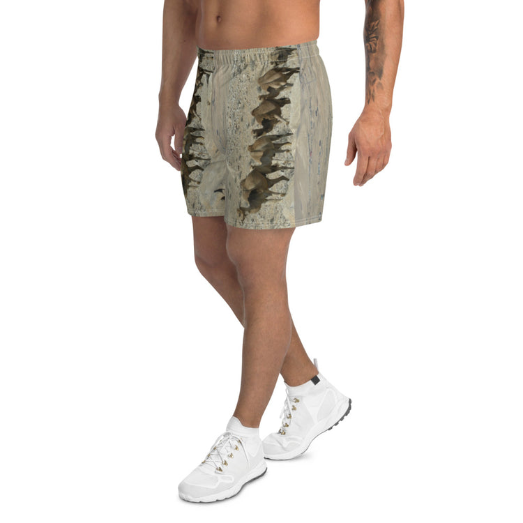 The Rollercoaster Men's Athletic Long Shorts