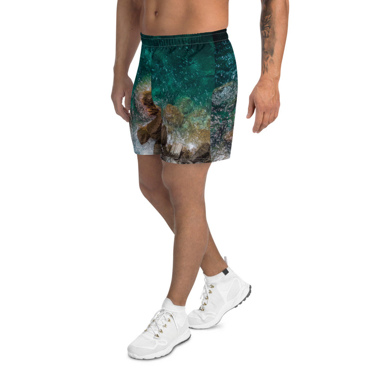 Ametrine Men's Athletic Long Shorts
