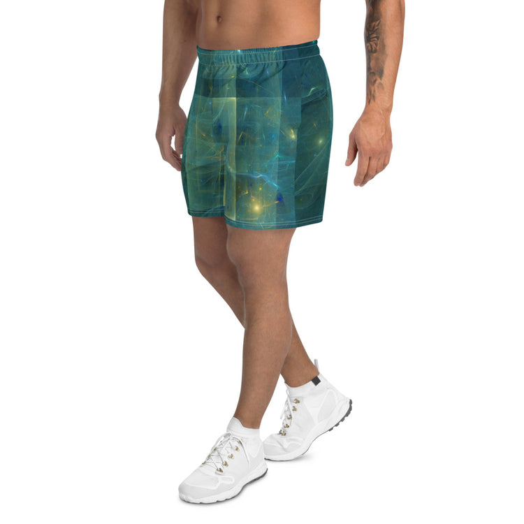 Flying Saucer Men's Athletic Long Shorts