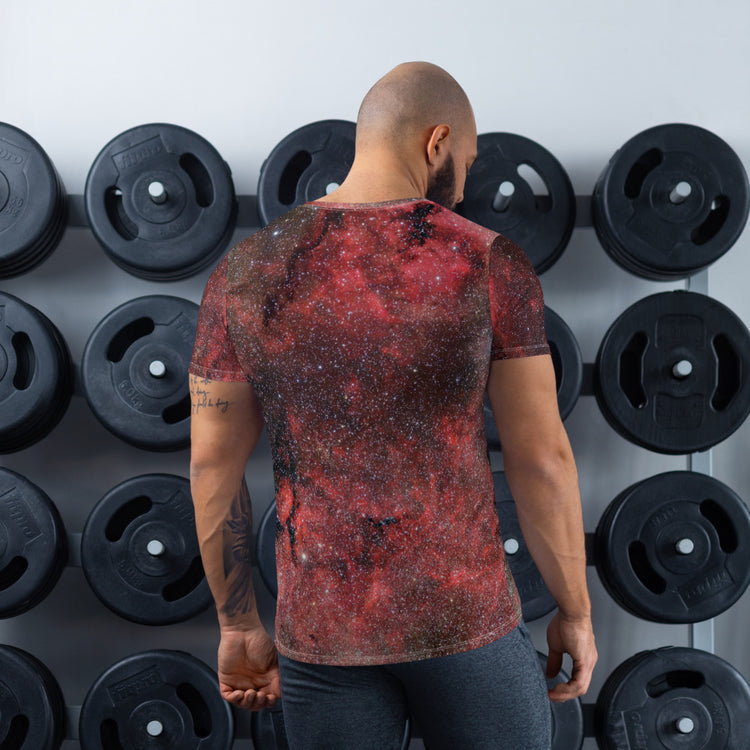 Pink Explosion Men's Athletic T-Shirt
