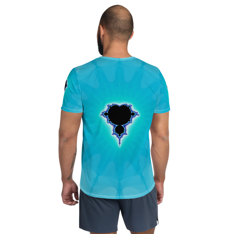 Droplets Men's Athletic T-Shirt