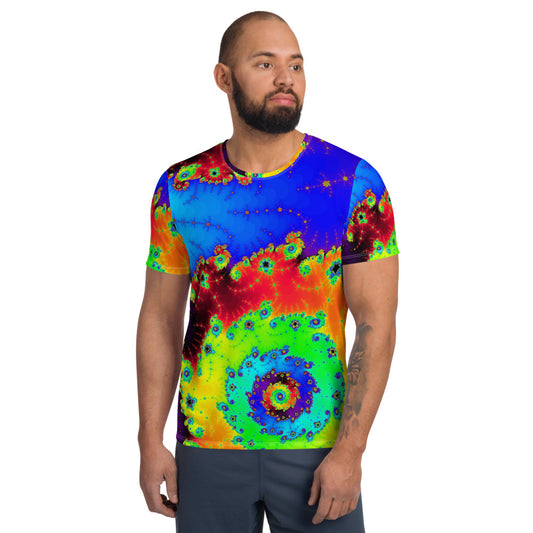 Back To Reality Men's Athletic T-Shirt