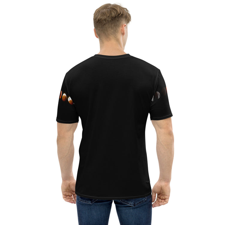 Moon At Night Men's Crew Neck T-Shirt