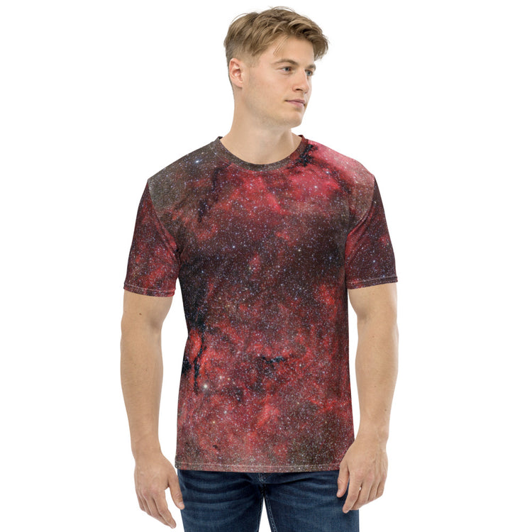 Pink Explosion Men's Crew Neck T-Shirt