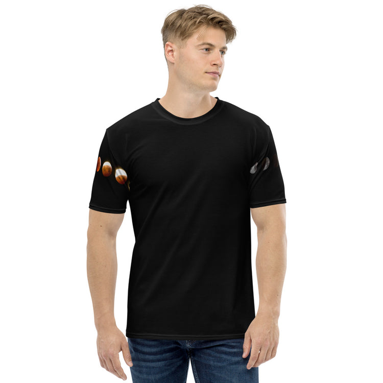 Moon At Night Men's Crew Neck T-Shirt