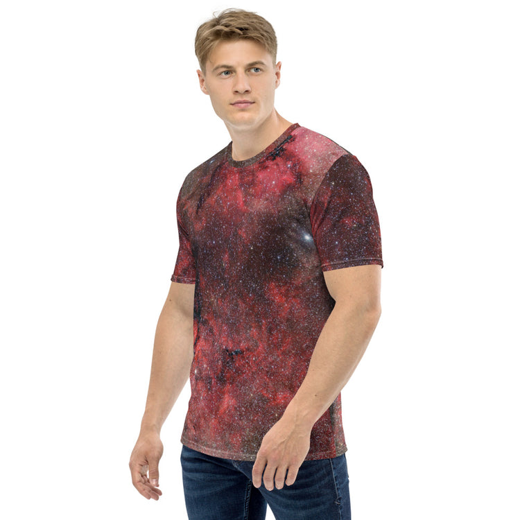 Pink Explosion Men's Crew Neck T-Shirt