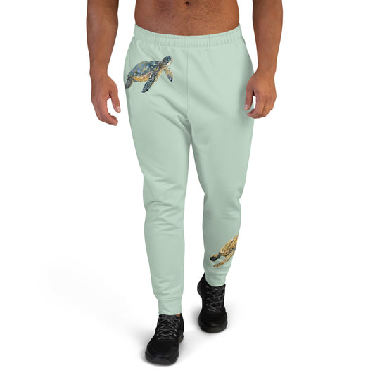Breath Of Air Men's Joggers - Aquagreen