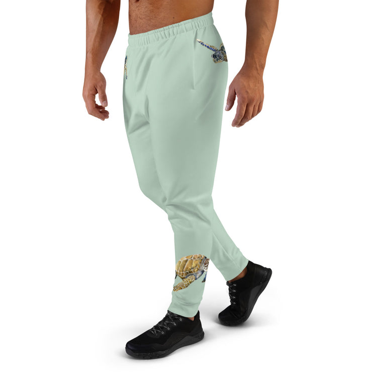 Breath Of Air Men's Joggers - Aquagreen