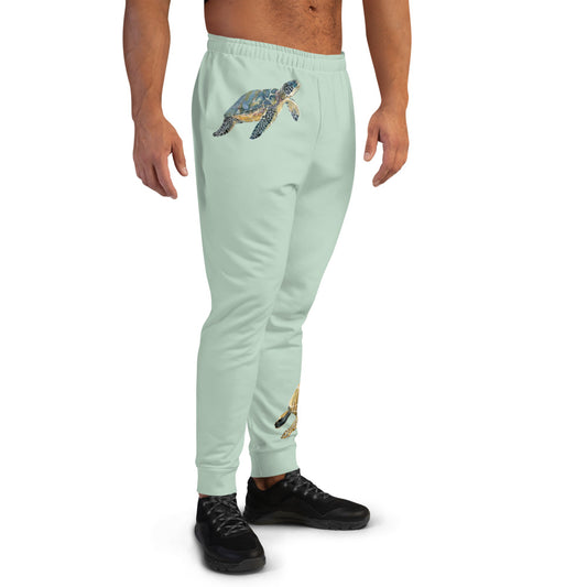 Breath Of Air Men's Joggers - Aquagreen