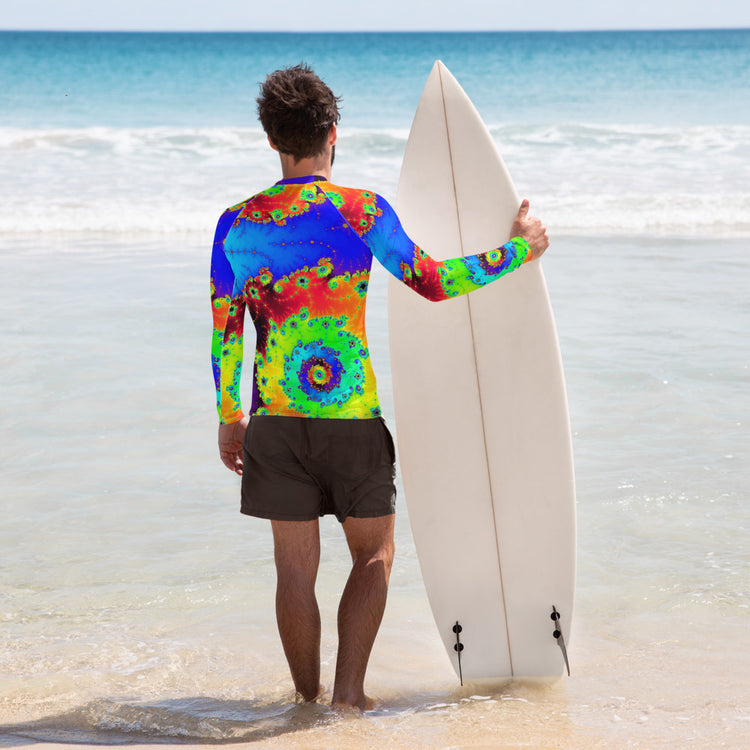 Back To Reality Men's Rash Guard