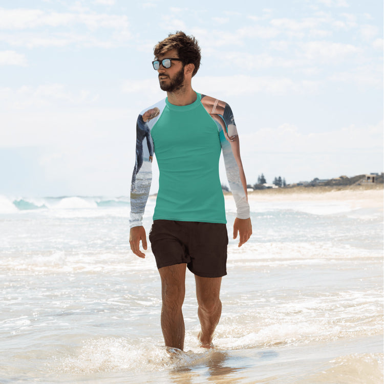 Cheeky Dude Men's Rash Guard