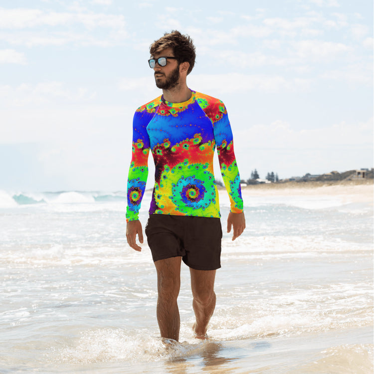 Back To Reality Men's Rash Guard