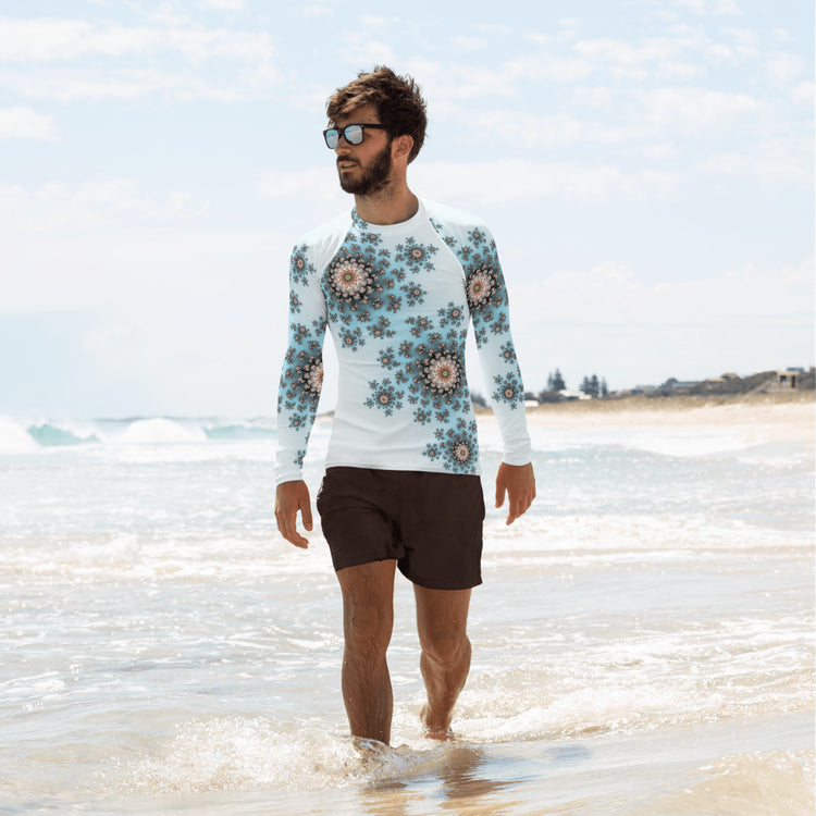 Higher State Of Happiness Men's Rash Guard