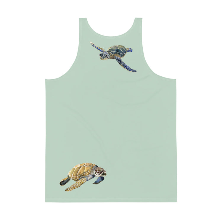 Breath Of Air Unisex Tank Top - Aquagreen