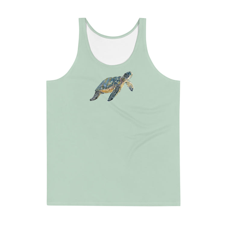 Breath Of Air Unisex Tank Top - Aquagreen
