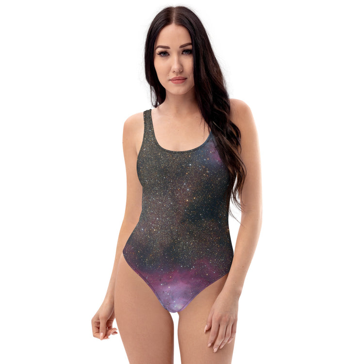 Intergalactic Low Back Swimsuit