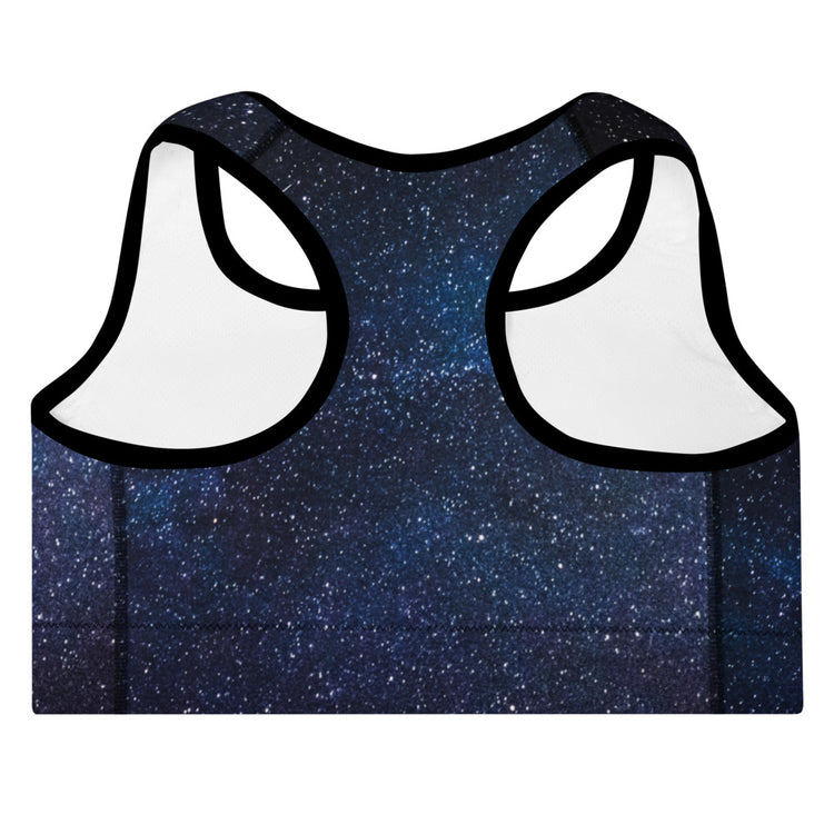 Shooting Star Padded Sports Bra