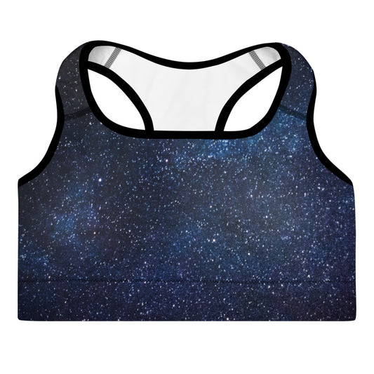Shooting Star Padded Sports Bra