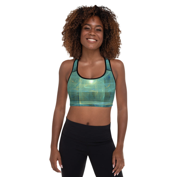 Flying Saucer Padded Sports Bra