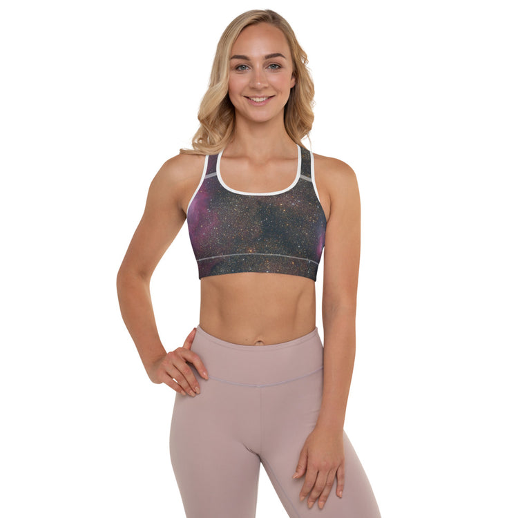 Intergalactic Padded Sports Bra