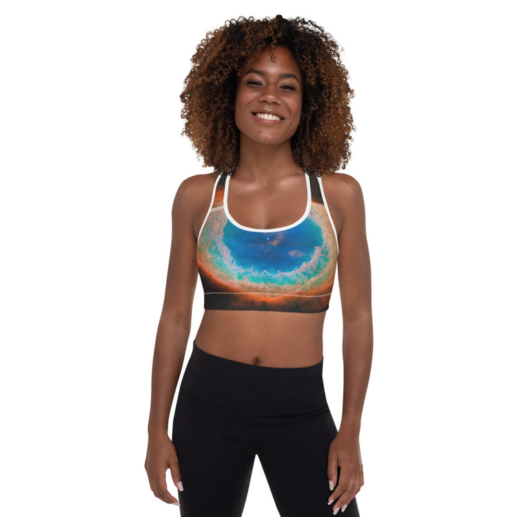 Electric Padded Sports Bra