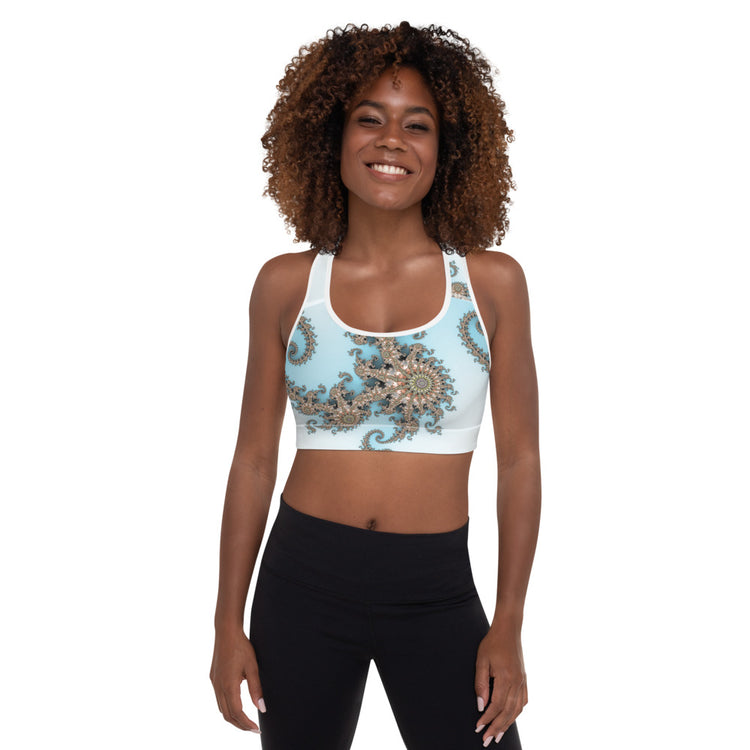 Higher State Of Consciousness Padded Sports Bra