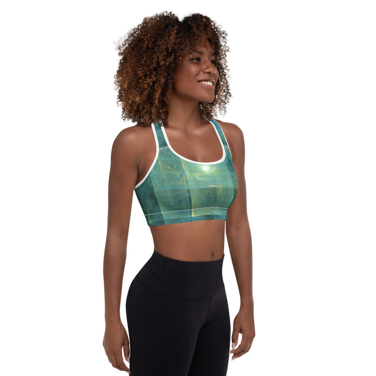 Flying Saucer Padded Sports Bra