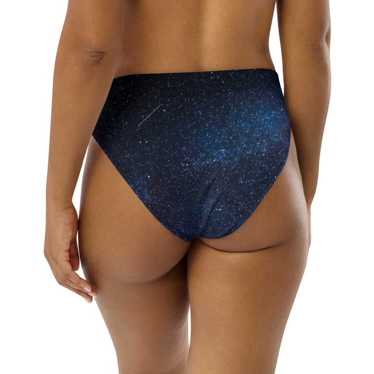 Shooting Star Recycled High-Waisted Bikini Bottom