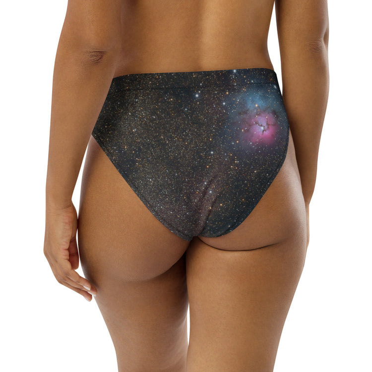 Intergalactic Recycled High-Waisted Bikini Bottom