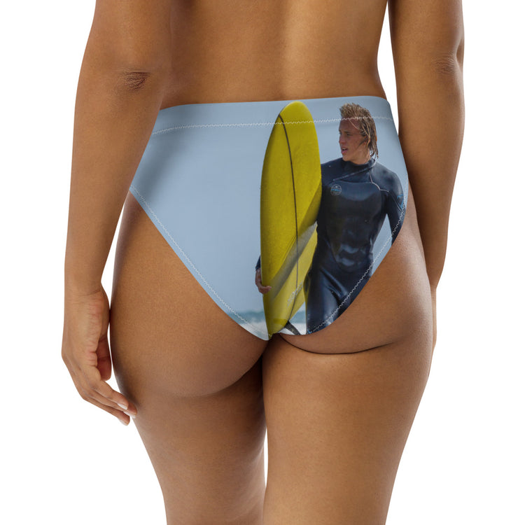 Dude Recycled High-Waisted Bikini Bottom