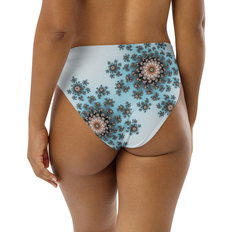 Higher State Of Happiness Recycled High-Waisted Bikini Bottom