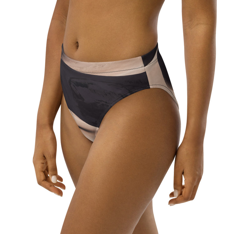 Slide Recycled High-Waisted Bikini Bottom