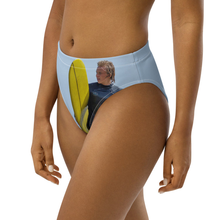 Dude Recycled High-Waisted Bikini Bottom