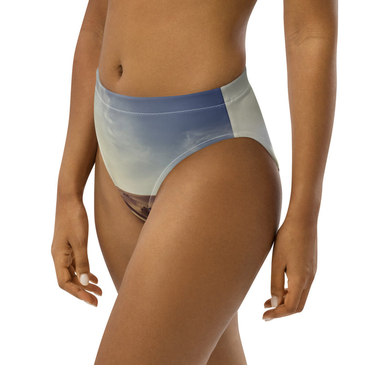 Ripples Recycled High-Waisted Bikini Bottom