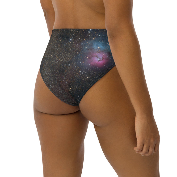 Intergalactic Recycled High-Waisted Bikini Bottom