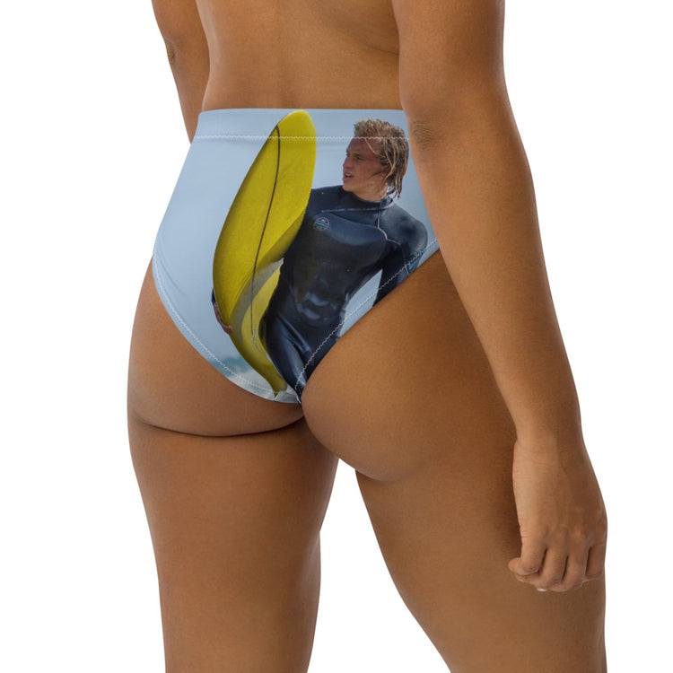 Dude Recycled High-Waisted Bikini Bottom