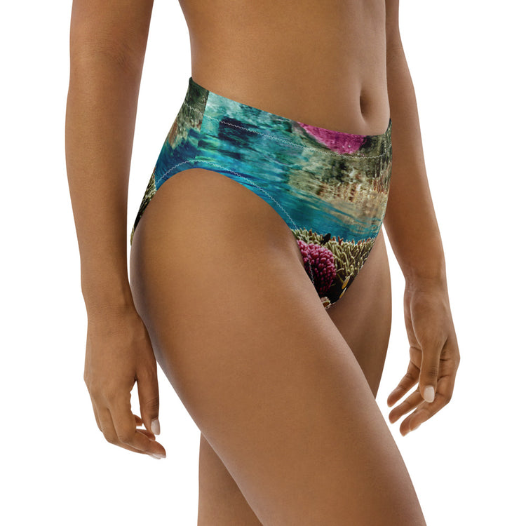 Clowning Glory Recycled High-Waisted Bikini Bottom