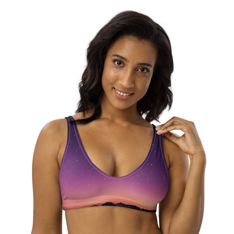 Horizon Recycled Padded Bikini Top