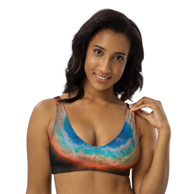 Electric Recycled Padded Bikini Top