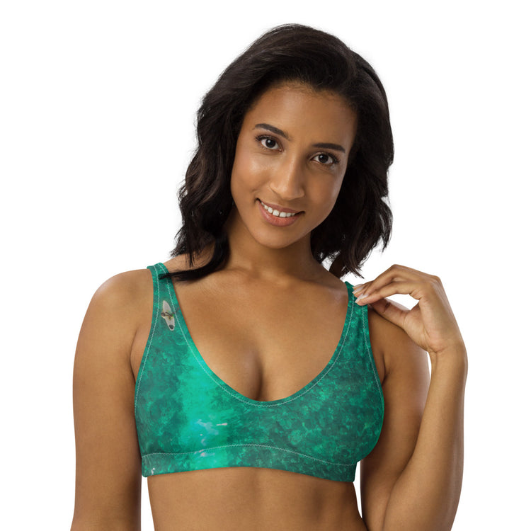 Tranquil Recycled Padded Bikini Top