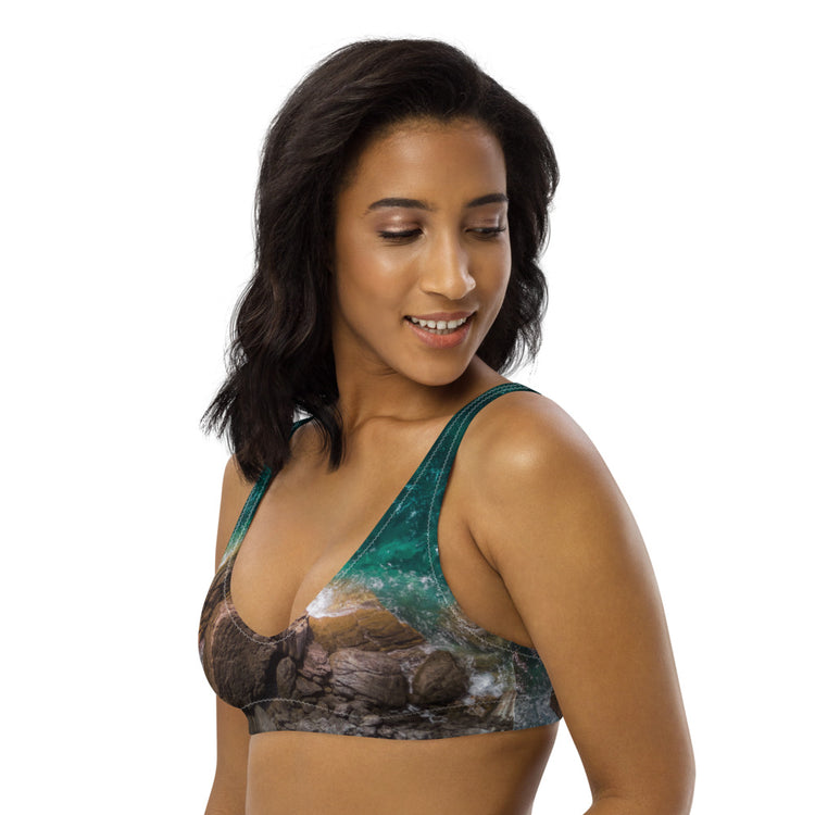 Ametrine Recycled Padded Bikini Top