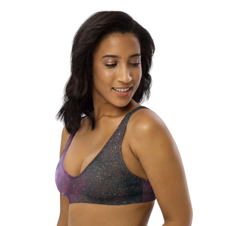 Intergalactic Recycled Padded Bikini Top