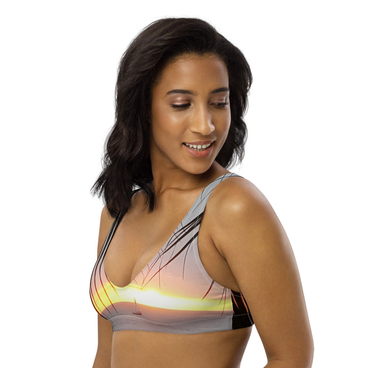 Sunrise Recycled Padded Bikini Top